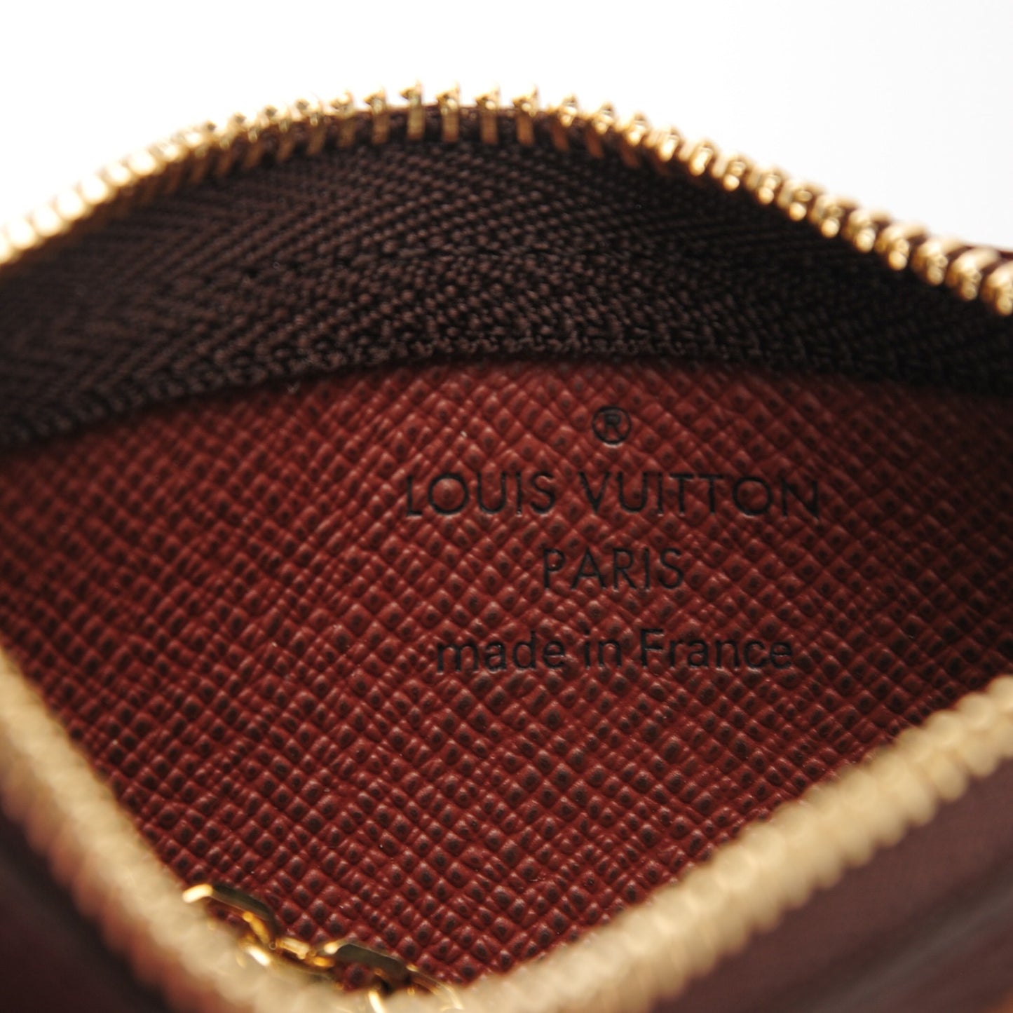 Monogram Key Pouch