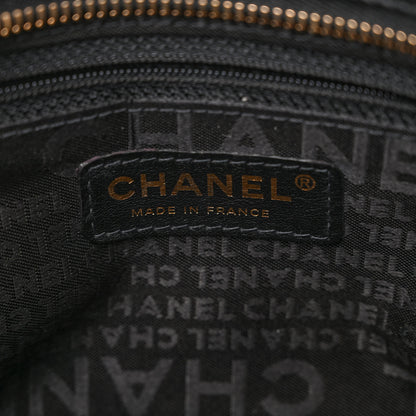 Chanel Lambskin Chocolate Bar Quilted Small Shoulder Bag Black 6 of 11