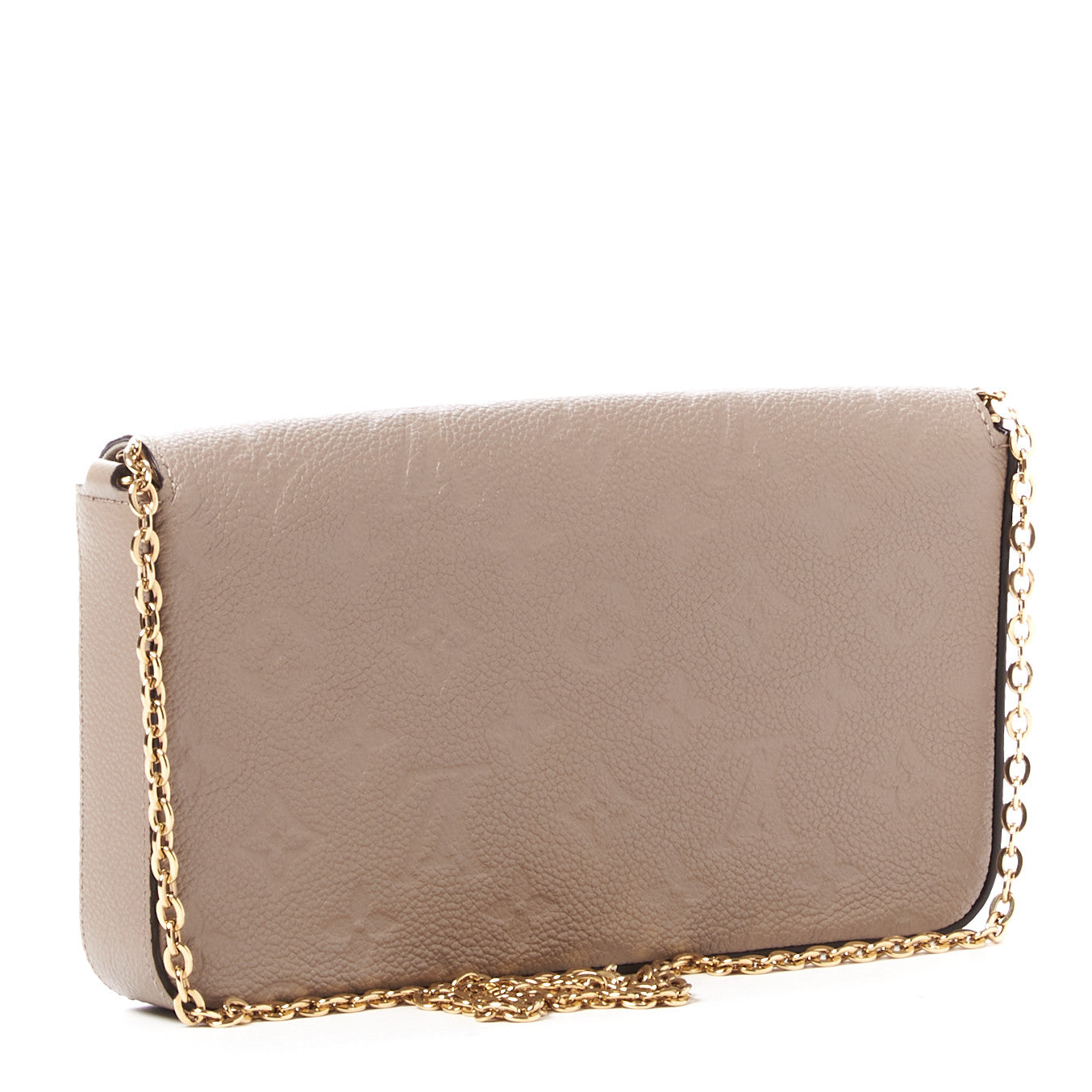 Louis Vuitton Empreinte Pochette Felicie Chain Wallet Tourterelle 4 of 9