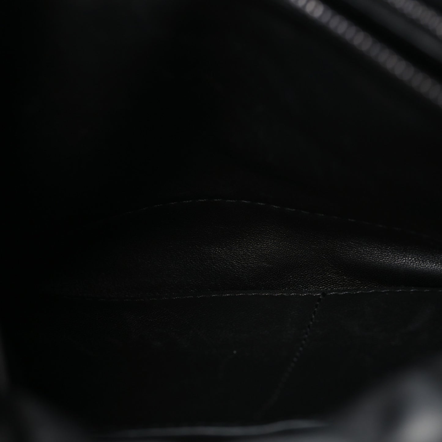 Calfskin Small Viva Bow Shoulder Bag Black