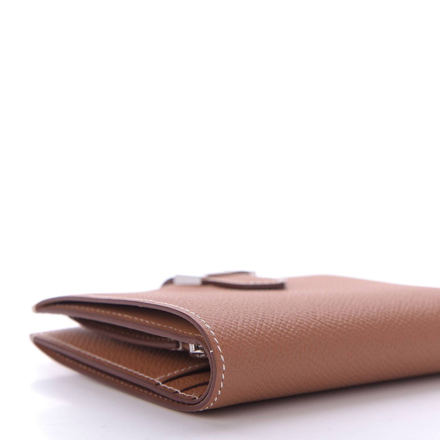 Hermes Epsom Bearn Compact Wallet Gold 5 of 9