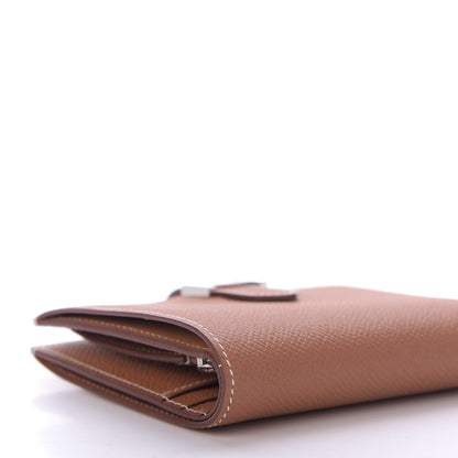 Hermes Epsom Bearn Compact Wallet Gold 5 of 9