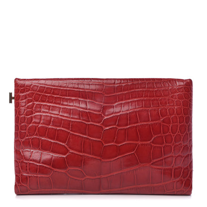 Tom Ford Alligator Clutch Red 1 of 8