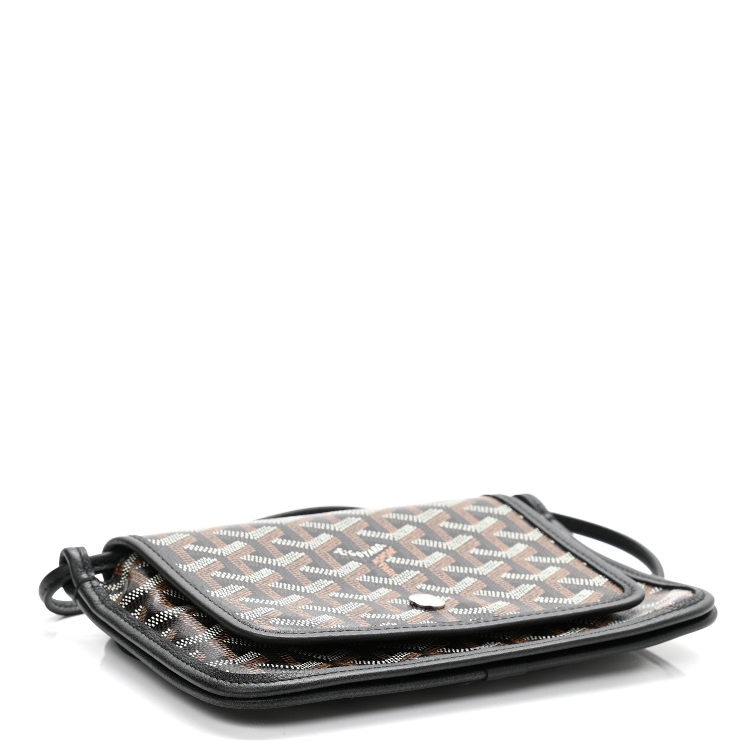 Goyard Goyardine Plumet Wallet Clutch Black 4 of 9