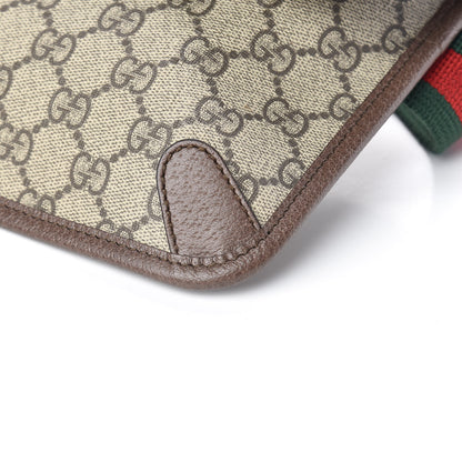 Gucci GG Supreme Monogram Neo Vintage Web Belt Bag Brown 9 of 10