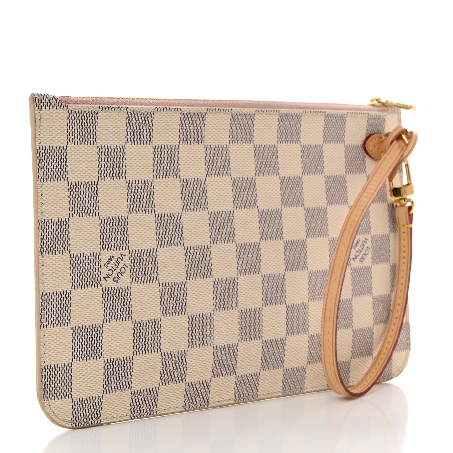Damier Azur Neverfull MM GM Pochette Rose Ballerine