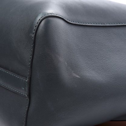 Burberry Calfskin Grommet Detail Tote Dark Emerald 14 of 14