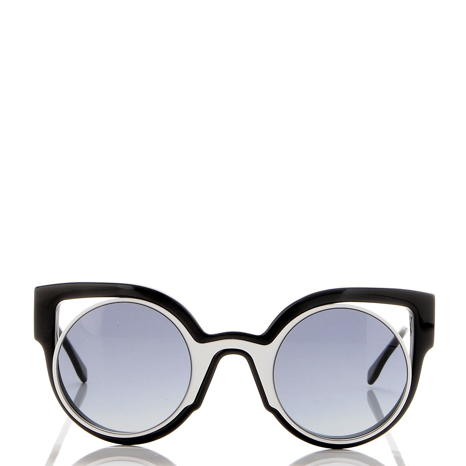 Fendi Paradeyes Sunglasses FF 0137/S White Black 2 of 9