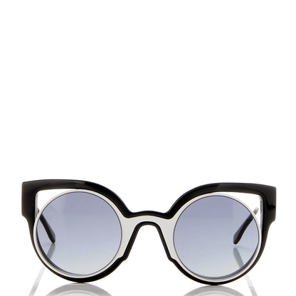 Fendi Paradeyes Sunglasses FF 0137/S White Black 2 of 9