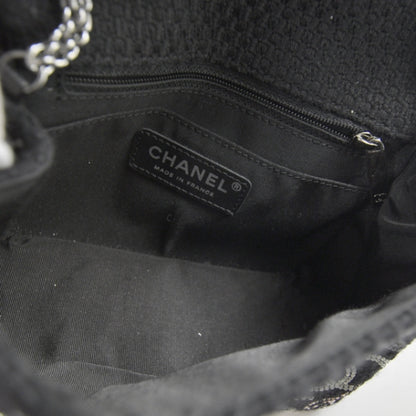 Chanel Tweed Pudong Strass Mini Flap 6 of 11