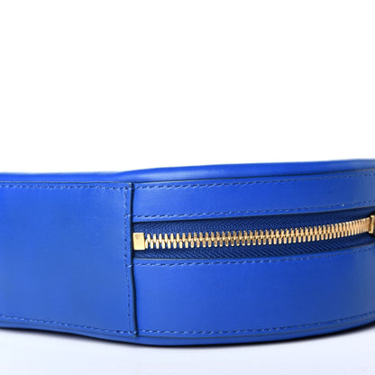 Mansur Gavriel Calfskin Circle Crossbody Bag Royal 9 of 9