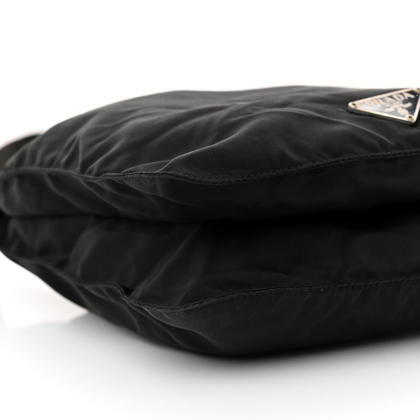 Tessuto Nylon Sport Shoulder Bag Black