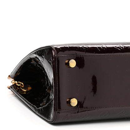 Louis Vuitton Vernis Brea GM Amarante 9 of 15