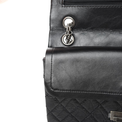 Chanel Aged Calfskin Quilted 2.55 Reissue 225 Flap Black 13 of 14