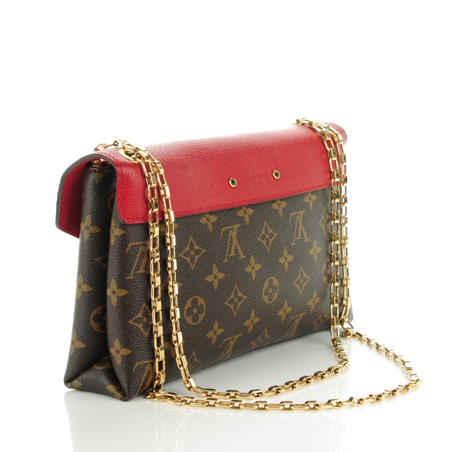 Louis Vuitton Monogram Pallas Chain Cherry 3 of 8