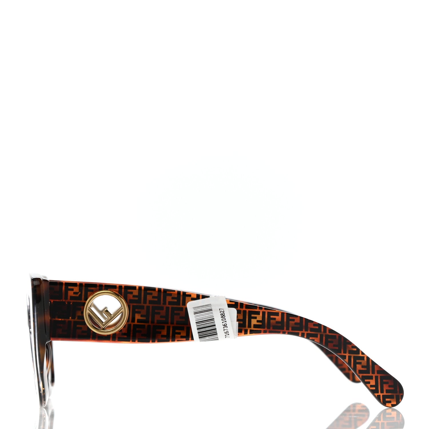 Fendi Acetate F is Fendi FF Cat Eye Sunglasses FF 0360/G/S Havana 3 of 6