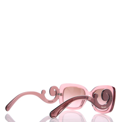 Prada Acetate Baroque Sunglasses SPR 27O Pink 4 of 7