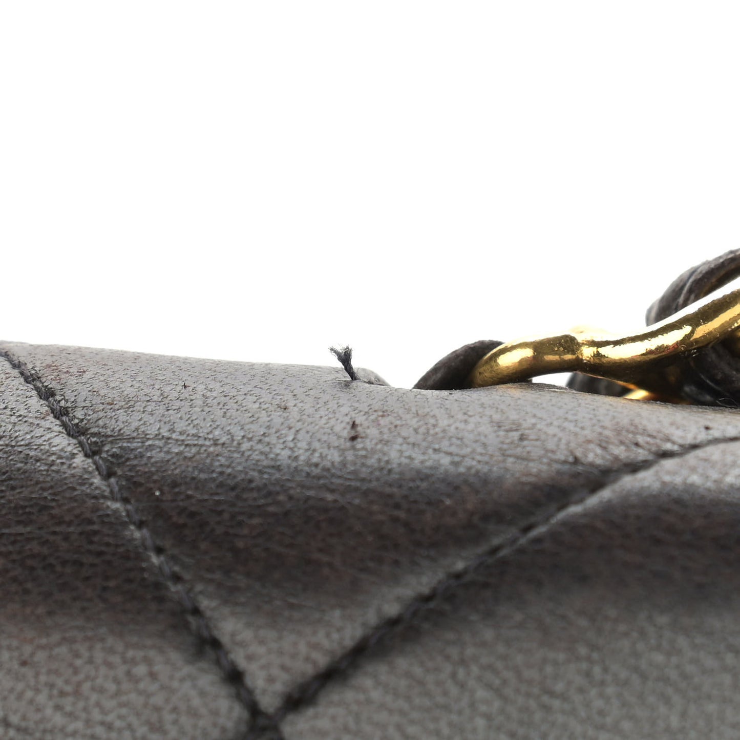 Lambskin Quilted Single Flap Black