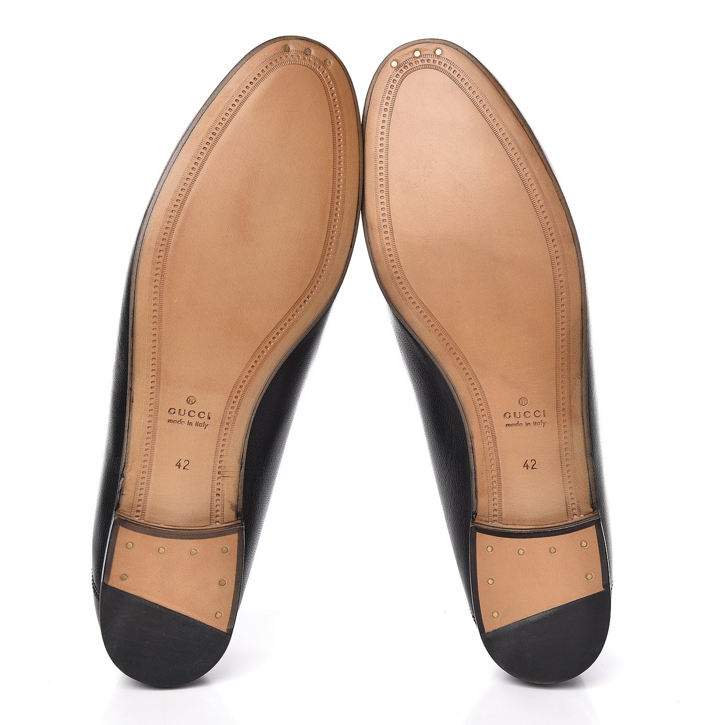 Lambskin Womens Brixton Horsebit Loafers 42 Black
