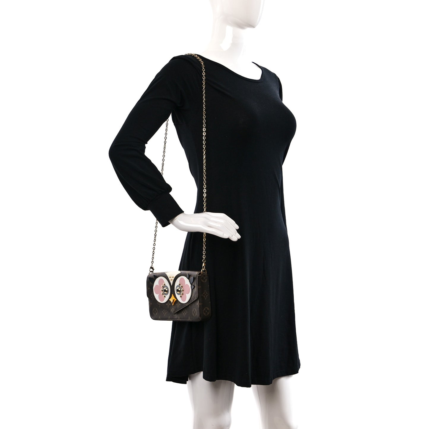 Monogram Lovely Birds Pochette Felicie Chain Wallet