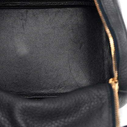 Hermes Taurillon Clemence Lindy 30 Bleu Indigo 12 of 16