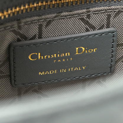 Christian Dior Lambskin Cannage Small My ABCDior Lady Dior Grey 5 of 9