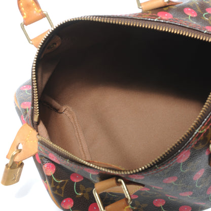 Louis Vuitton Monogram Cerises Speedy 25 8 of 8