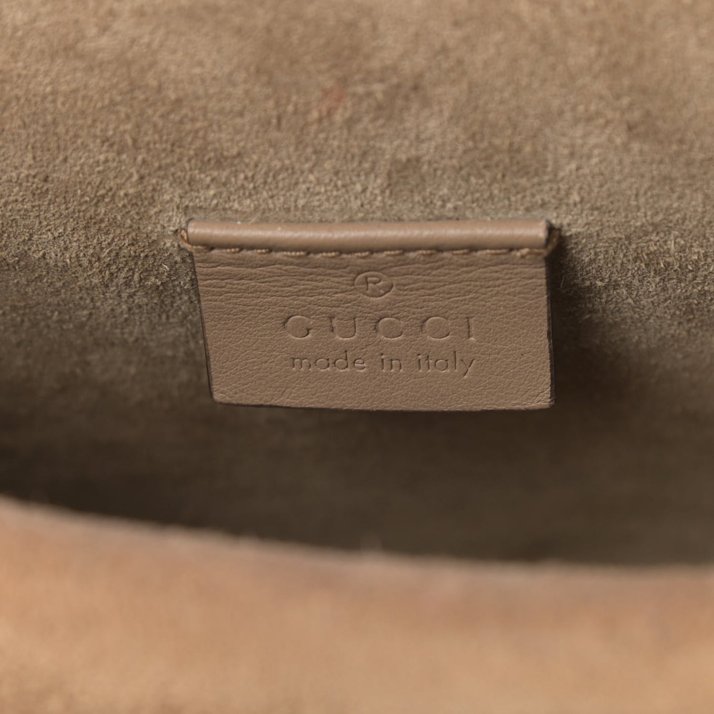 GG Supreme Monogram Mini Dionysus Shoulder Bag Taupe