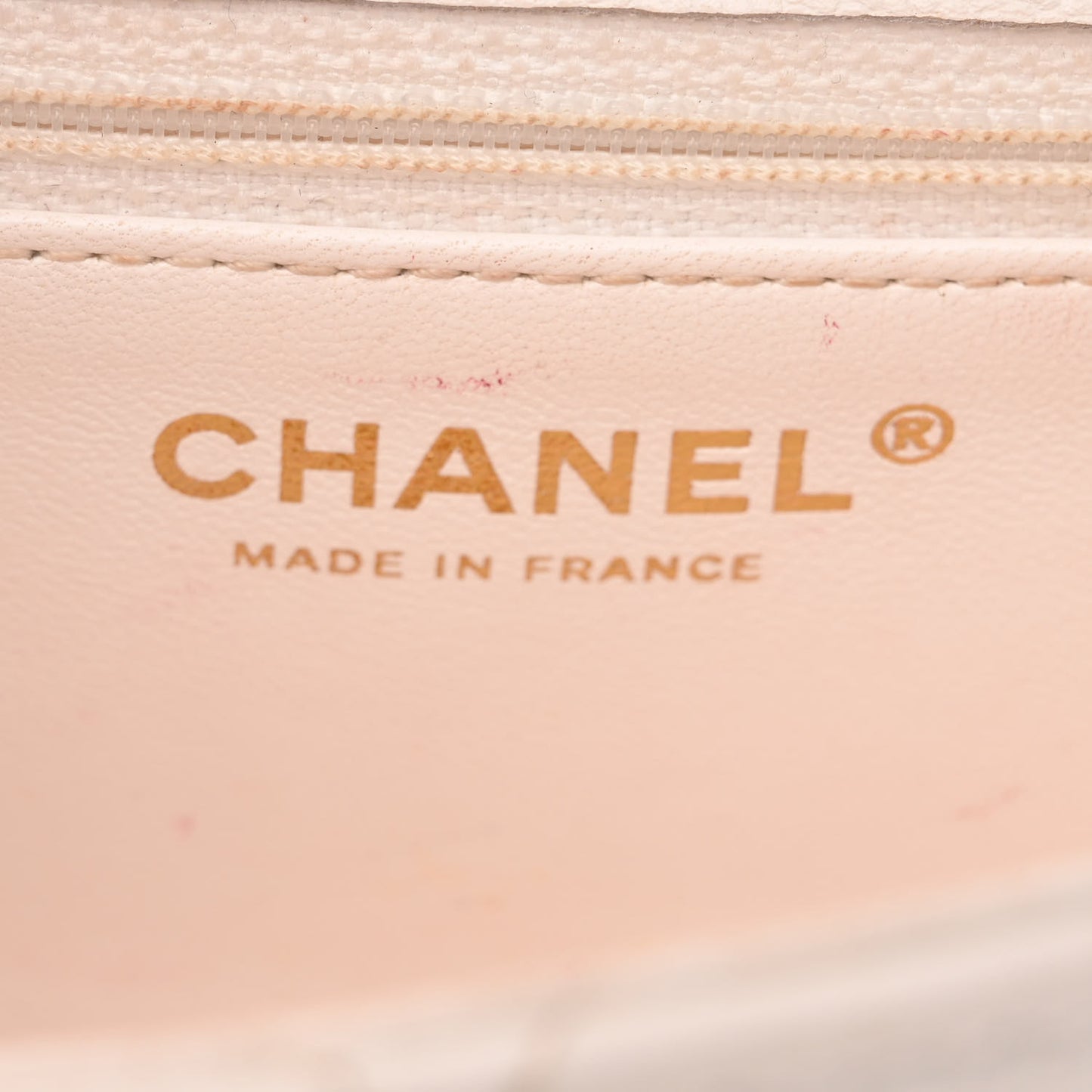 Caviar Quilted Mini Sweet Classic Flap White