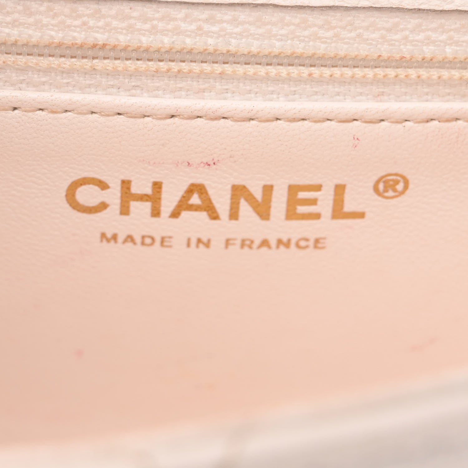 Chanel Caviar Quilted Mini Sweet Classic Flap White 6 of 11