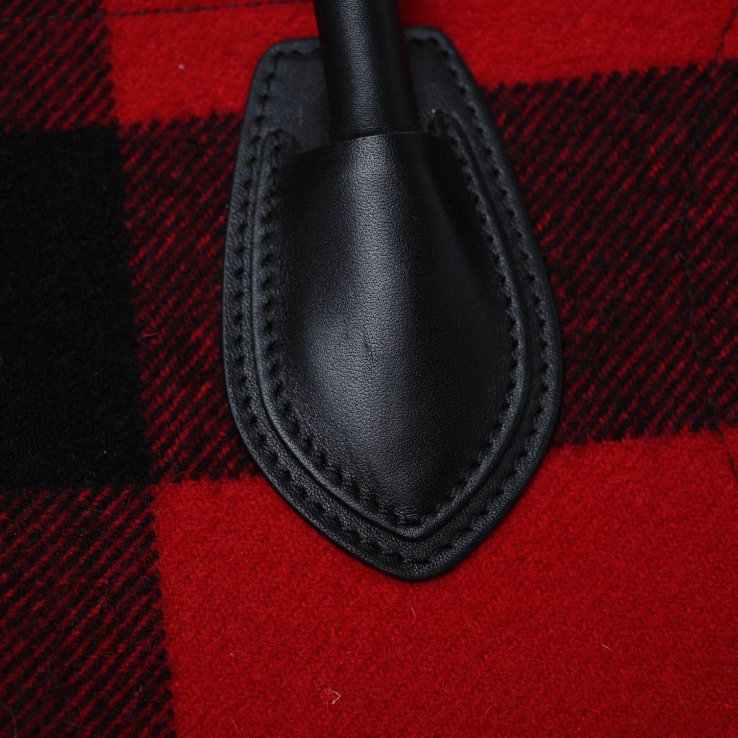 Wool Tartan Medium Phantom Luggage Red