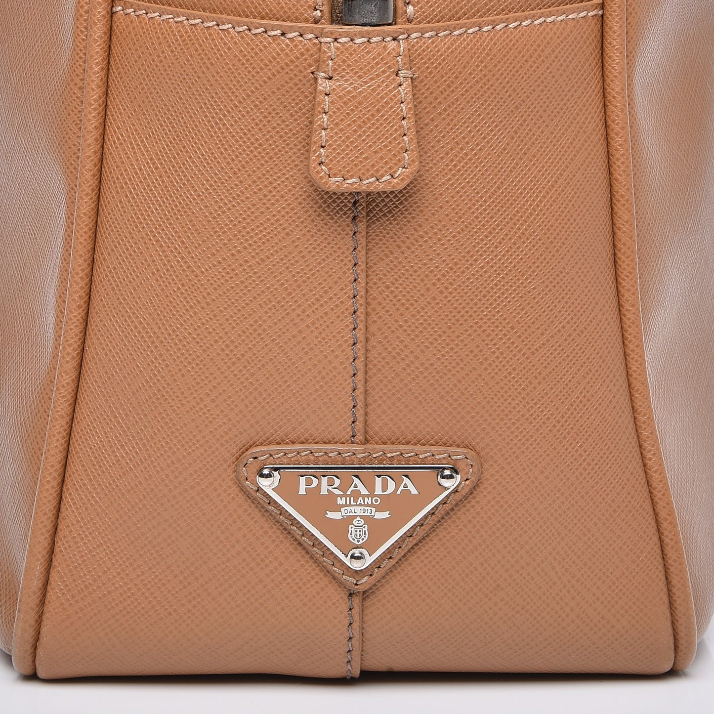 Saffiano Travel Briefcase Beige