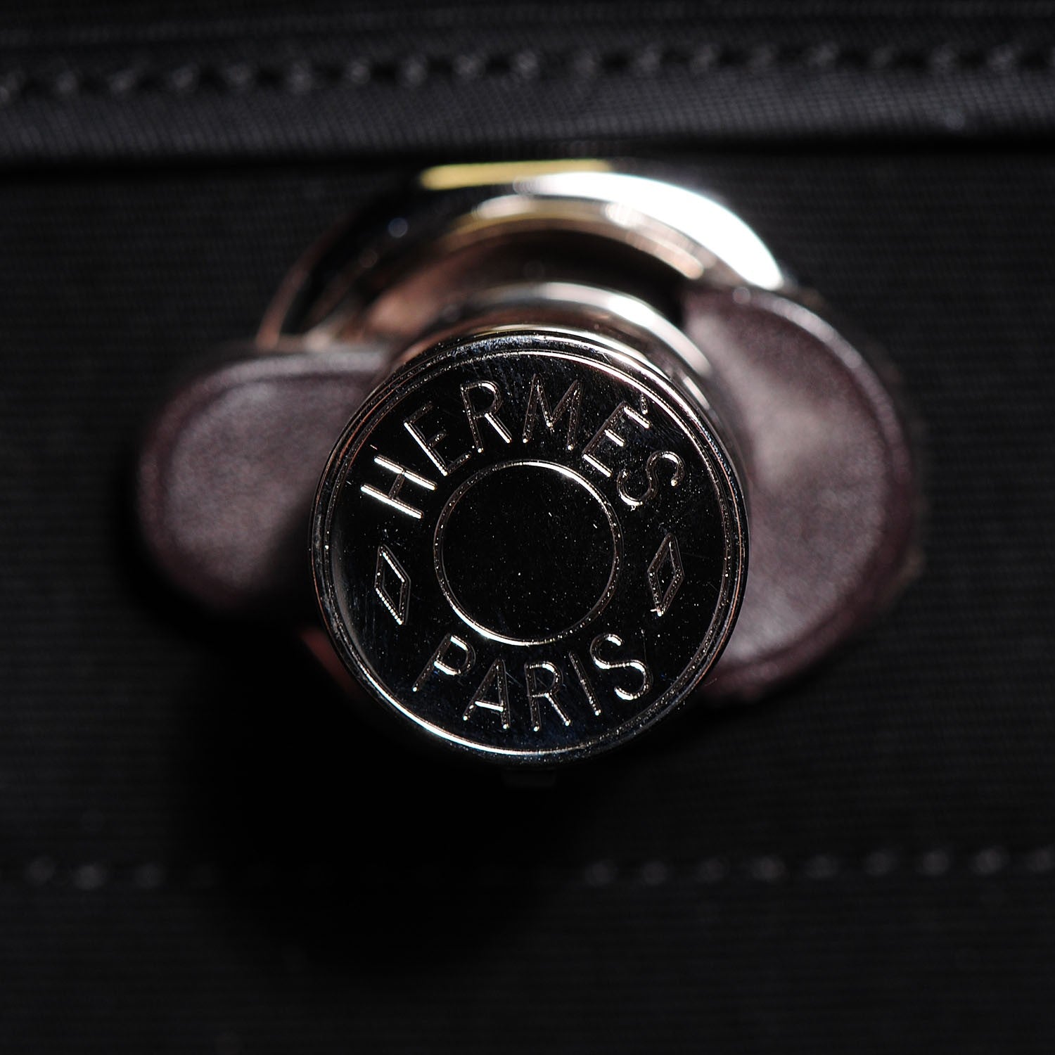 Hermes Toile Vache Hunter Herbag Zip 31 PM Black Ebene 10 of 18