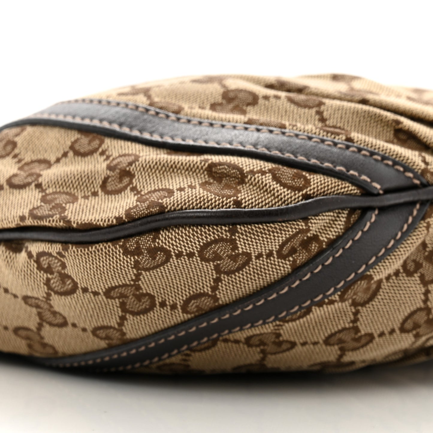Monogram Small D Gold Ring Messenger Dark Brown