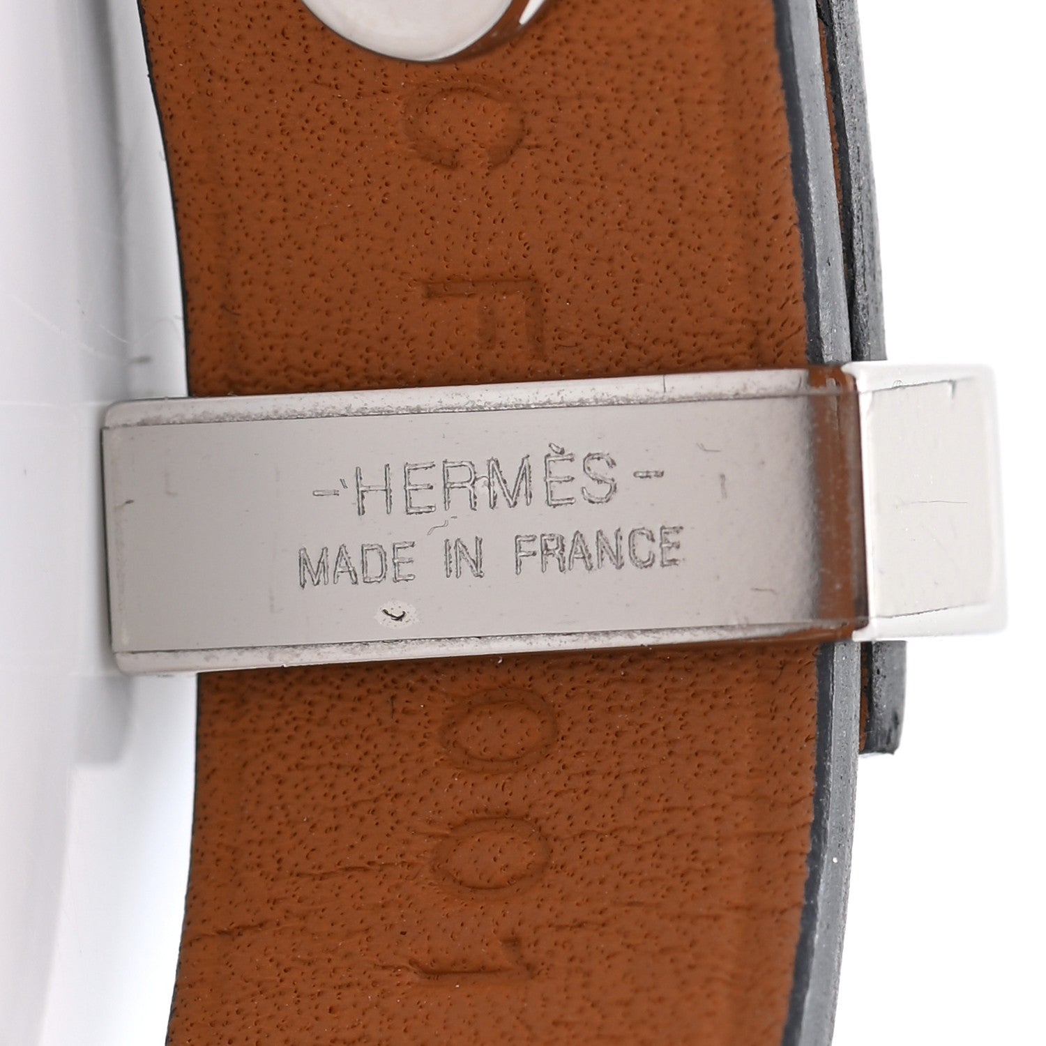 Hermes Swift Mini Dog Clous Ronds Bracelet T2 Rouge H 4 of 5
