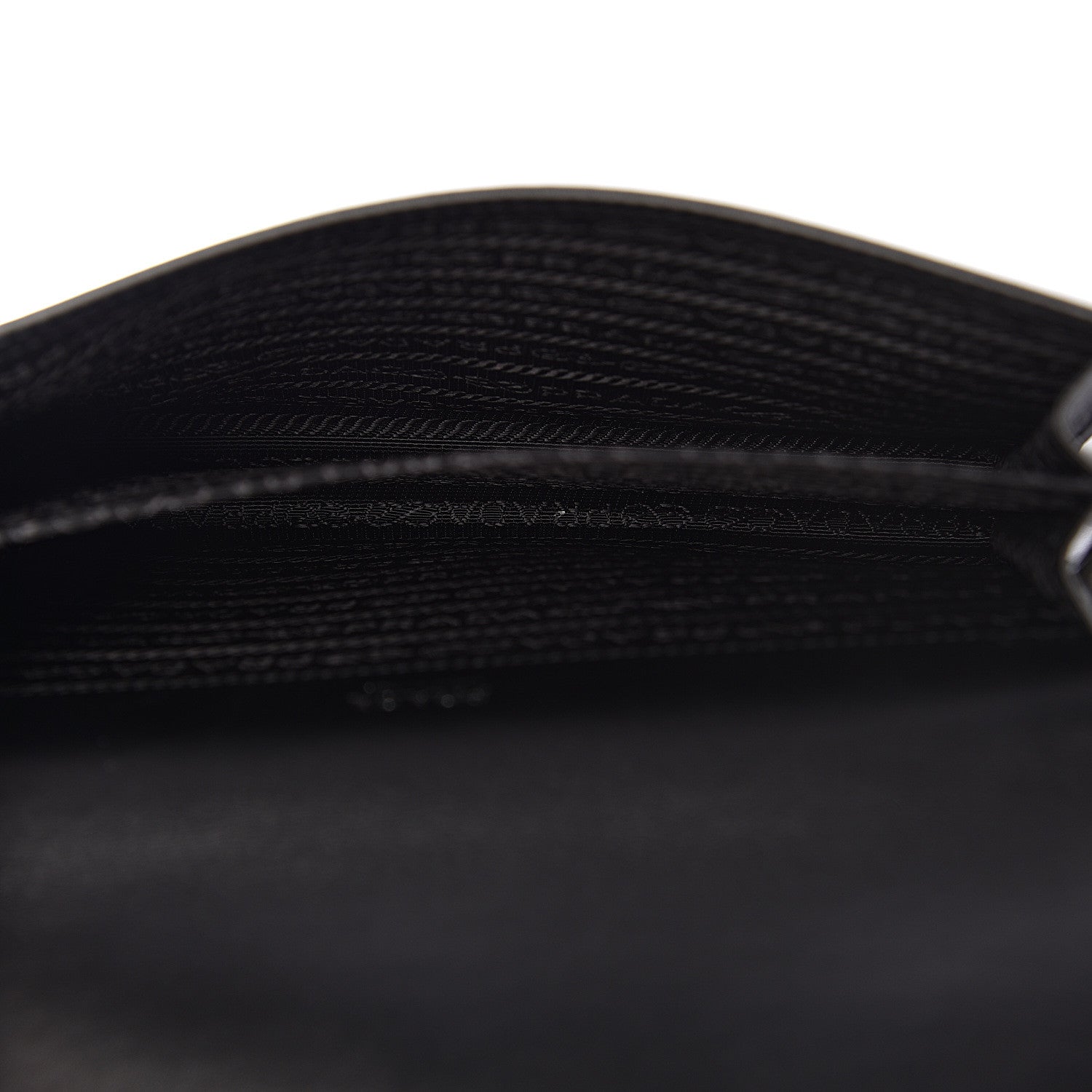 Prada City Calfskin Crystal Embellished Mini Shoulder Bag Black 5 of 12