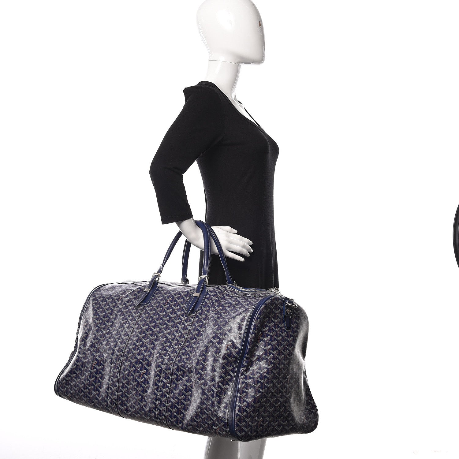 Goyard Goyardine Croisiere 60 Navy 2 of 10