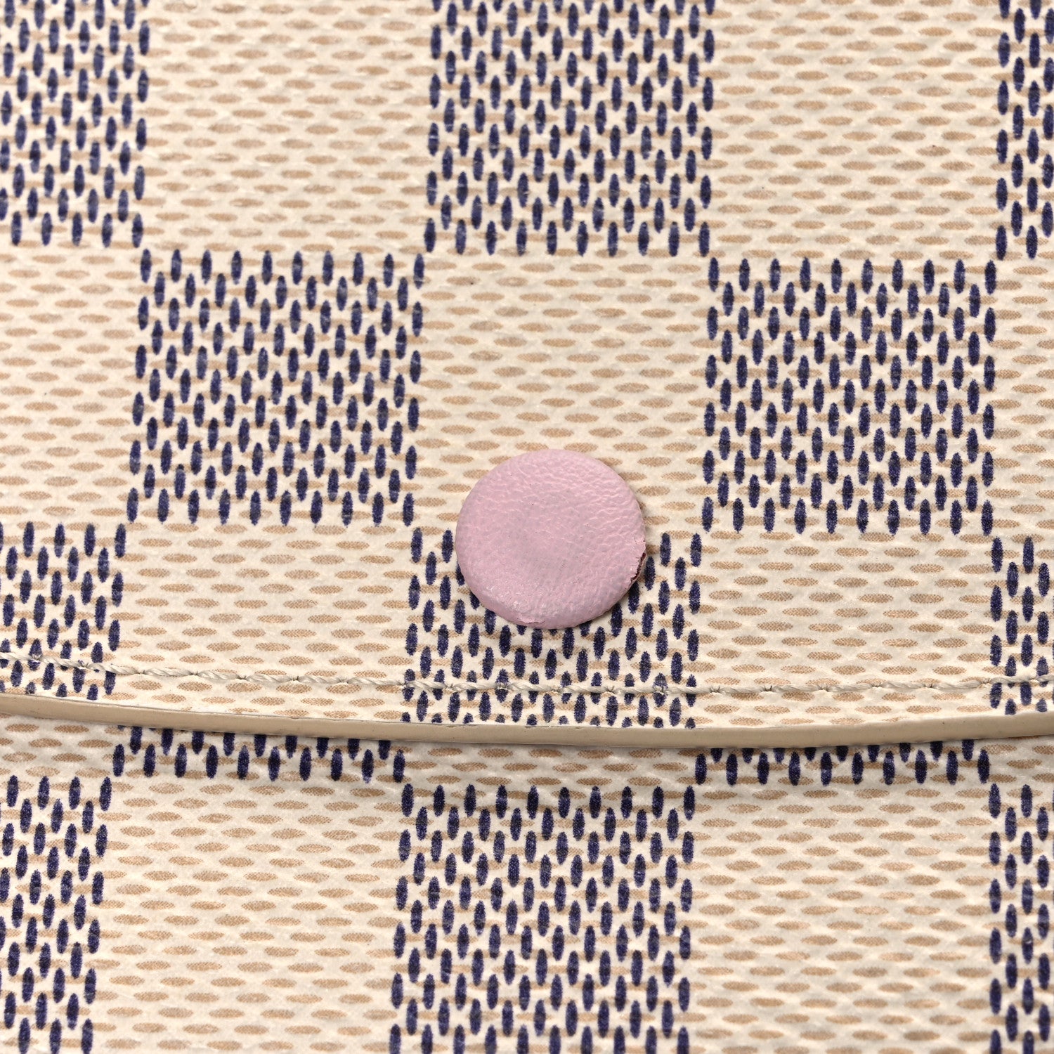 Louis Vuitton Damier Azur Emilie Wallet Rose Ballerine 7 of 7