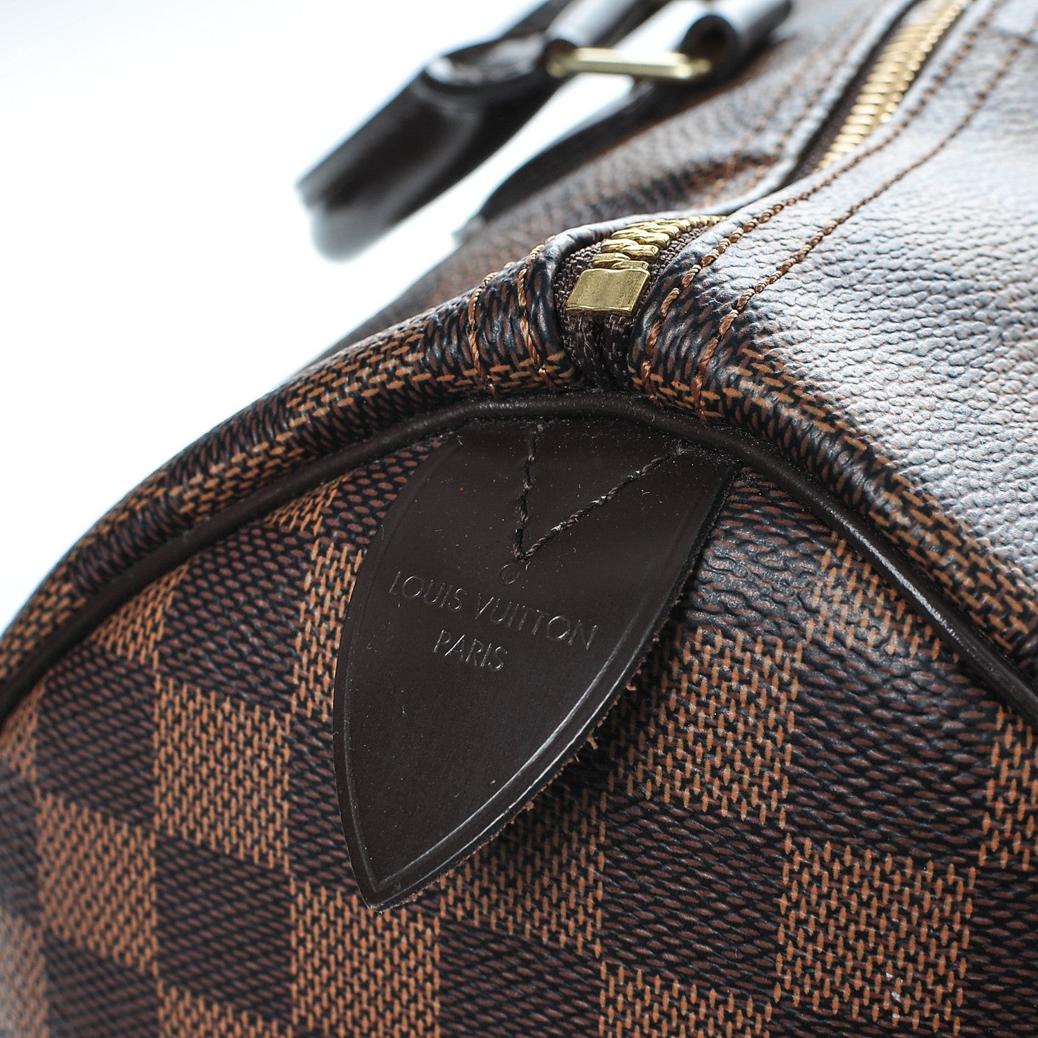 Louis Vuitton Damier Ebene Speedy 35 6 of 8