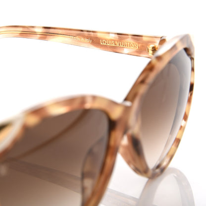 Louis Vuitton Ivy Cat Sunglasses Z0747E Honey Tortoise 5 of 8