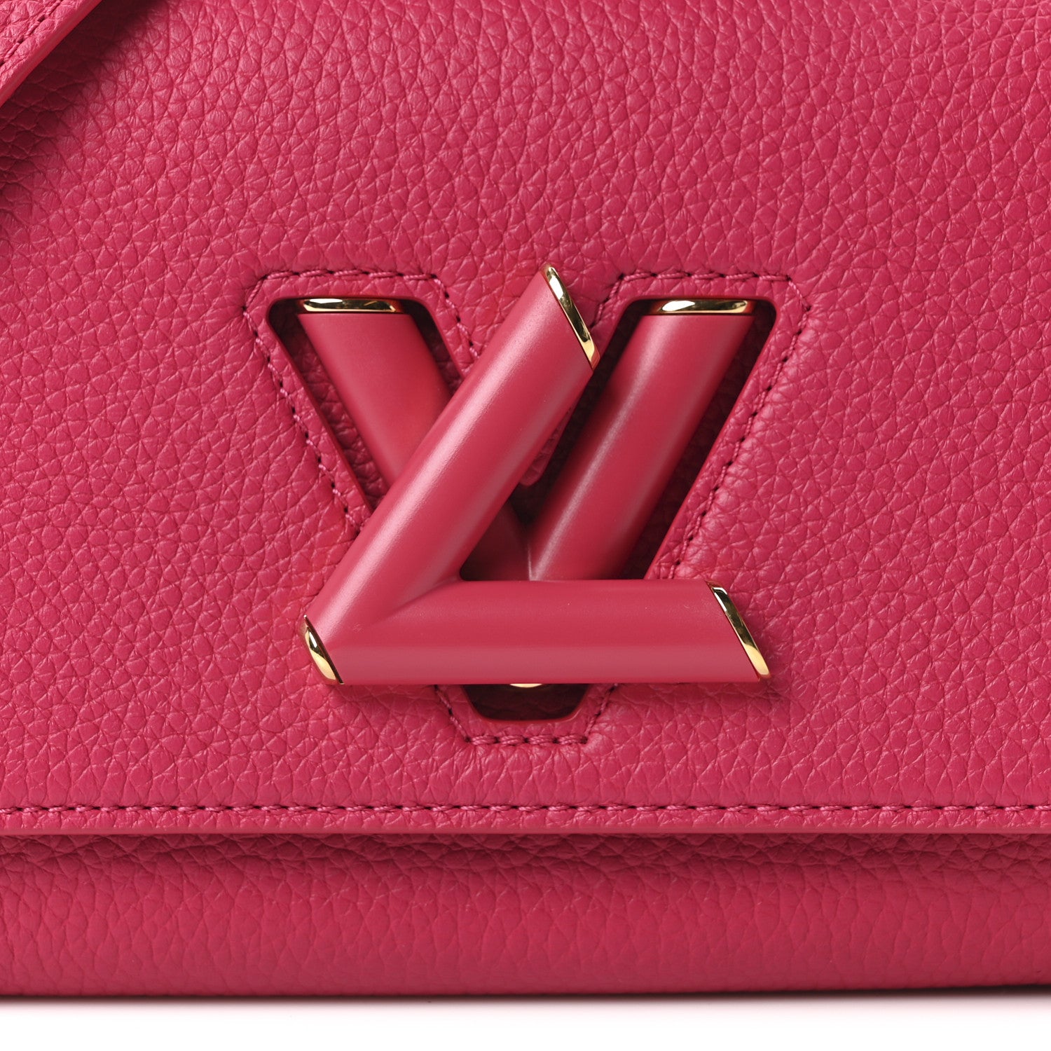 Louis Vuitton Taurillon Smooth Calfskin Scrunchie Twist One Handle