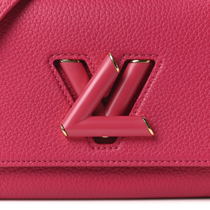 Louis Vuitton Taurillon Smooth Calfskin Scrunchie Twist One Handle PM Pondichery Pink 7 of 9
