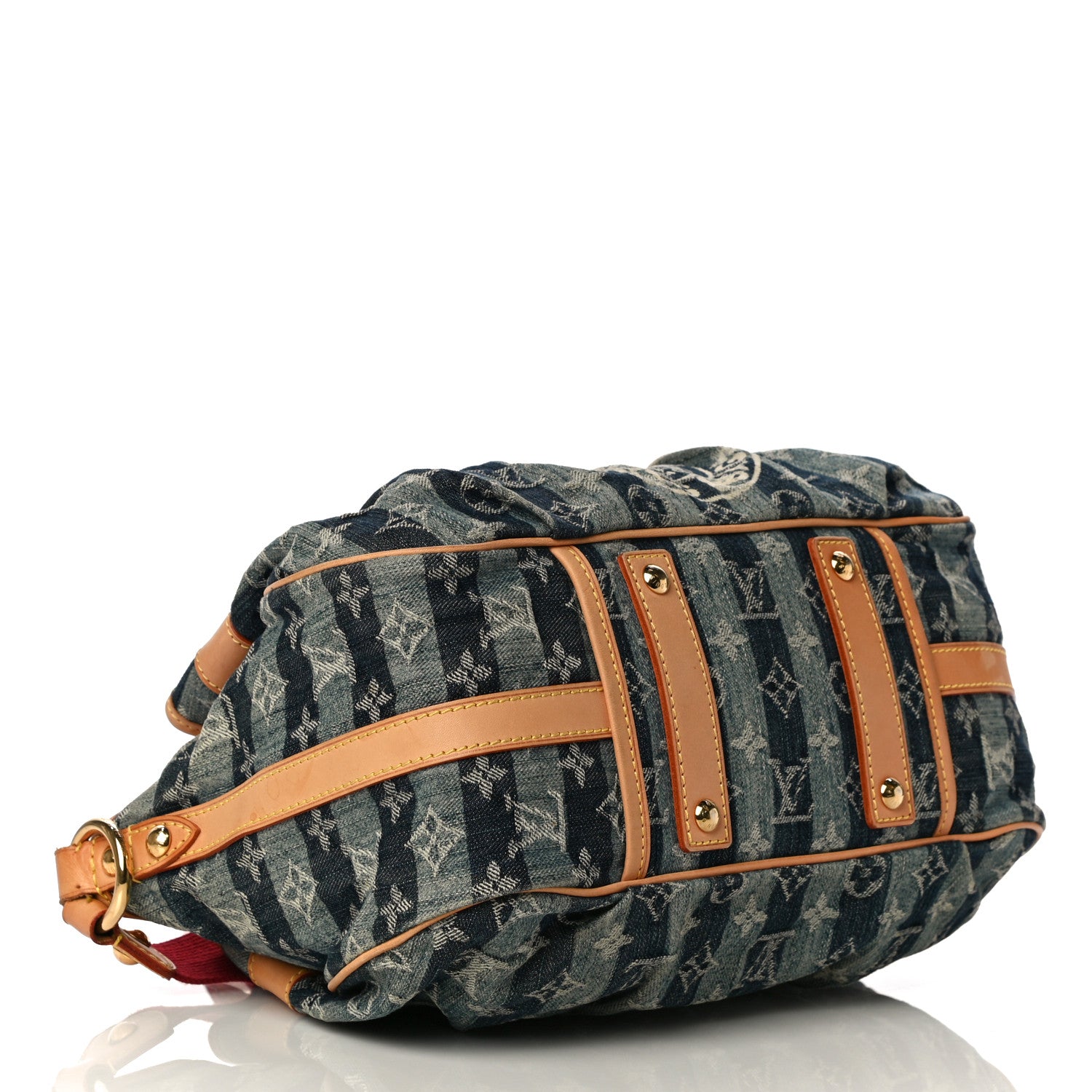 Louis Vuitton Denim Raye Porte Epaule MM 4 of 14