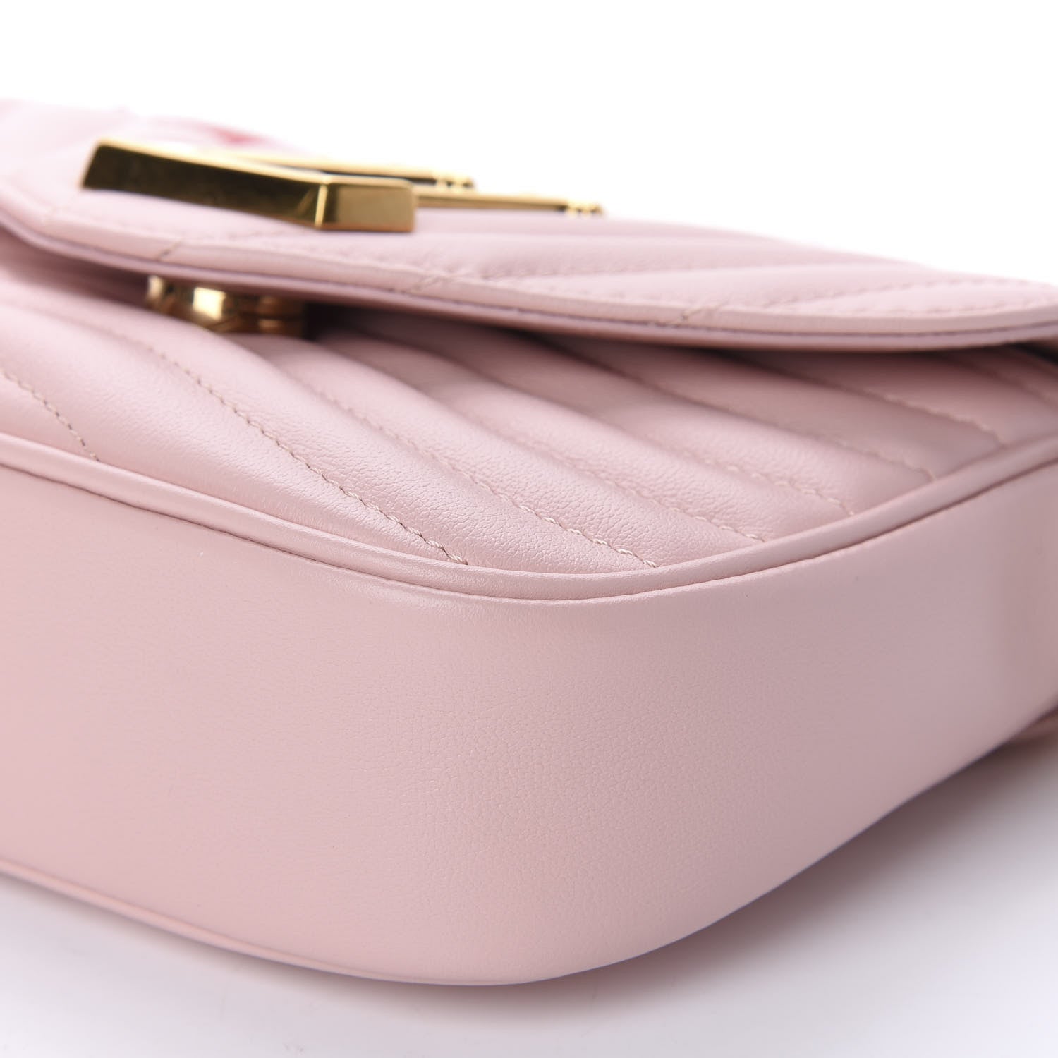Louis Vuitton Calfskin New Wave Multi Pochette Rose Ballerine 7 of 10