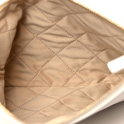 Chanel Shiny Calfskin Quilted Chanel 22 White 7 of 12