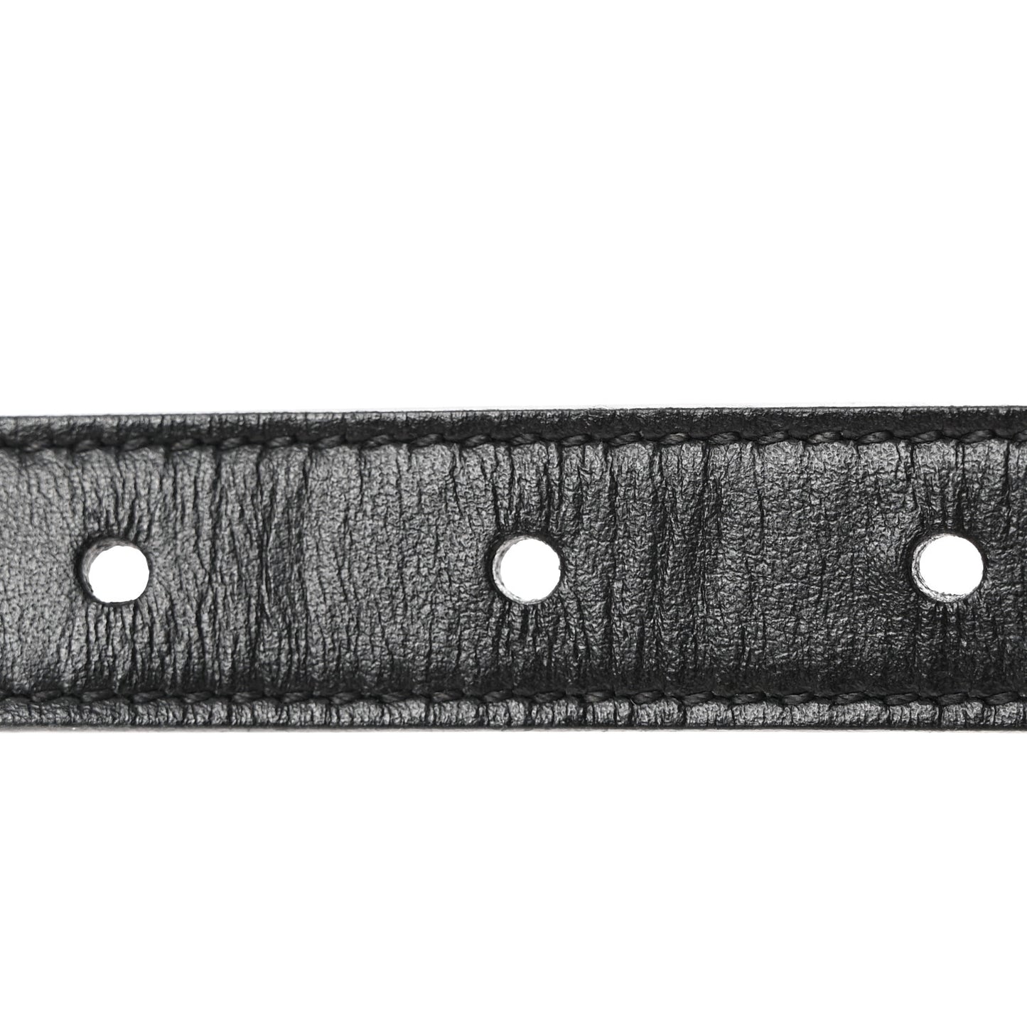 Calfskin Double G 20mm Belt 75 30 Black