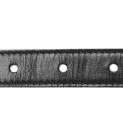 Gucci Calfskin Double G 20mm Belt 75 30 Black 4 of 6