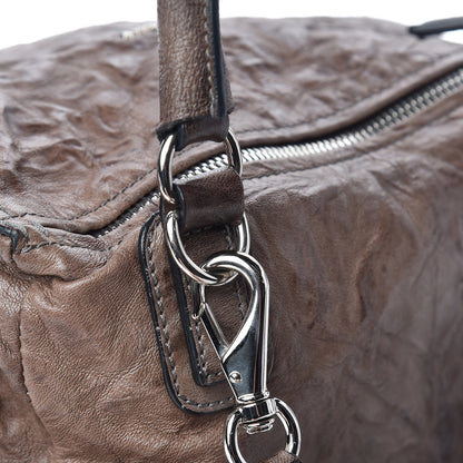 Givenchy Tumbled Sheepskin Small Pandora Charcoal 10 of 12
