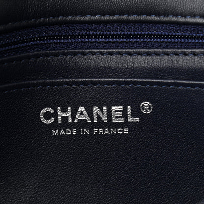 Chanel Tweed Quilted Mini Rectangular Flap Blue Purple Khaki Pink 6 of 10