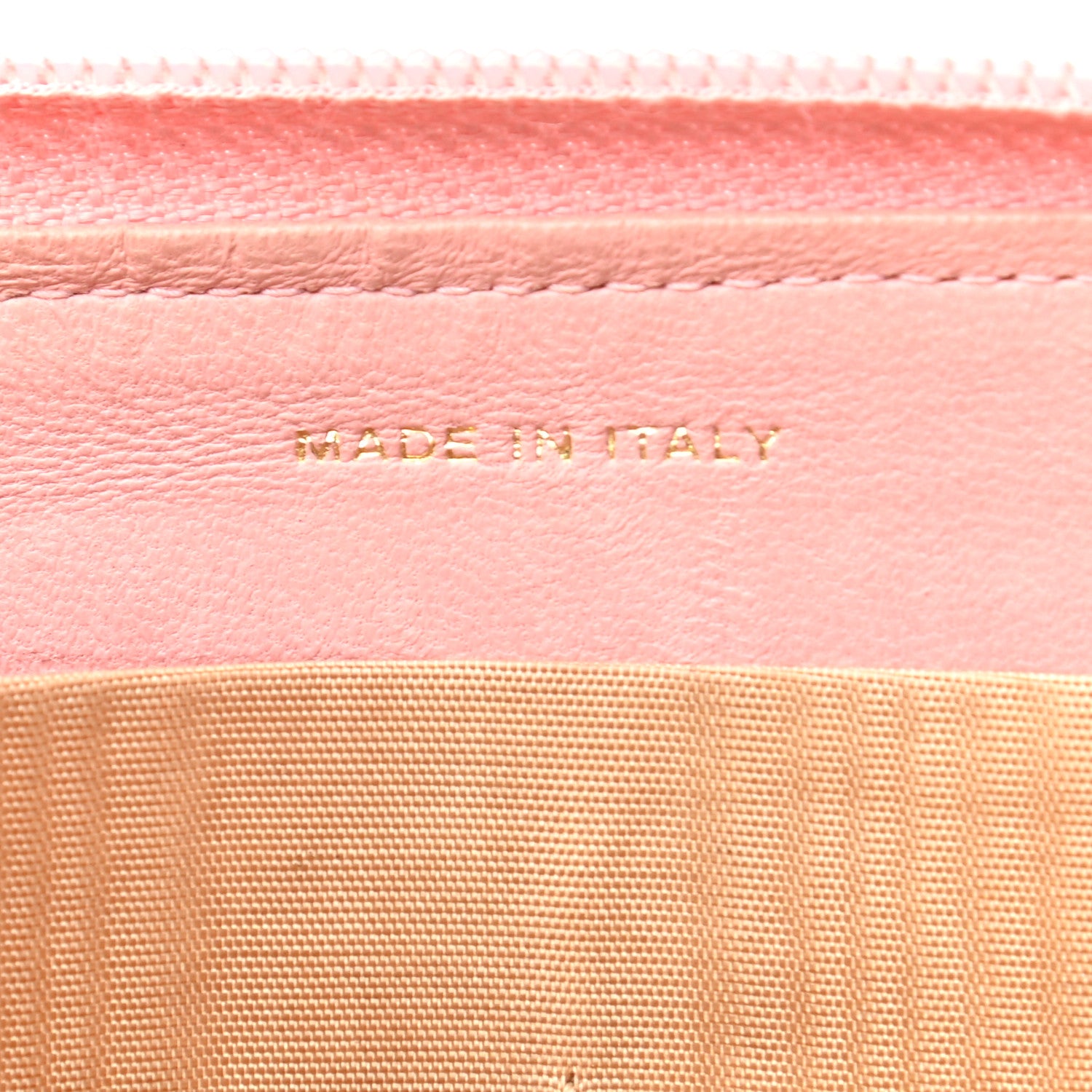 Chanel Caviar Large Timeless CC Zip Around Wallet Pink 7 of 9